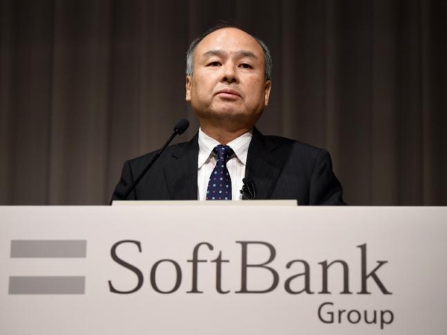 President of Japan's mobile carrier Soft Bank Group Masayoshi Son. KAZUHIRO NOGI / AFP