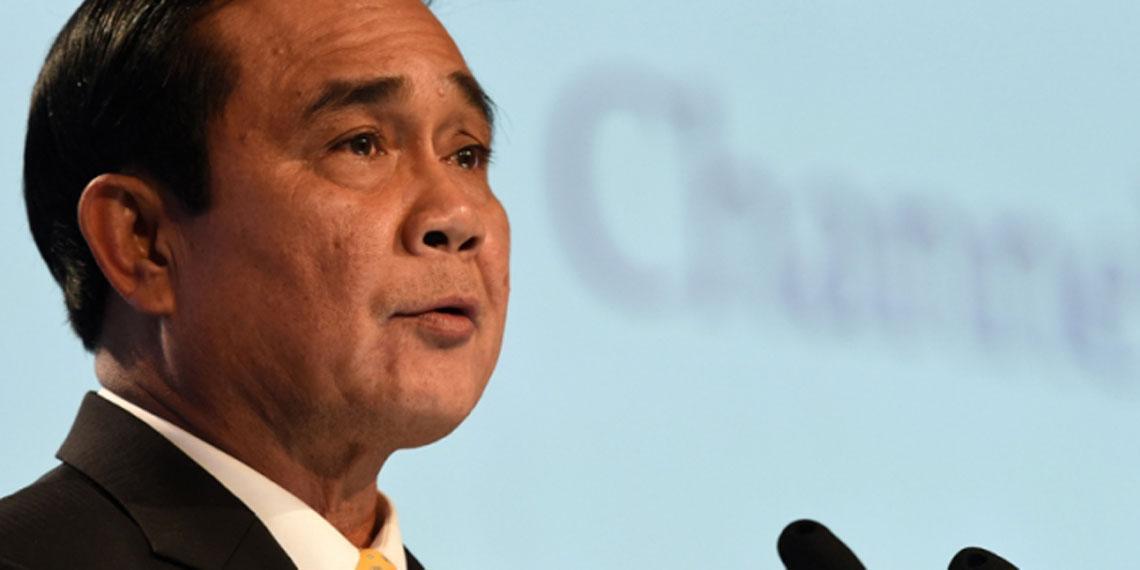 Thai Prime Minister Prayut Chan-O-Cha. ROSLAN RAHMAN / AFP