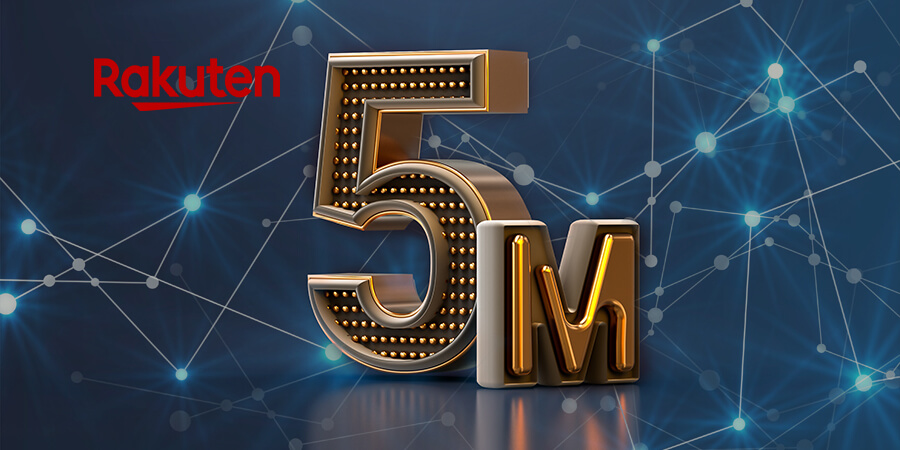 Rakuten Reaches Significant Milestone With 5 Million Subscribers