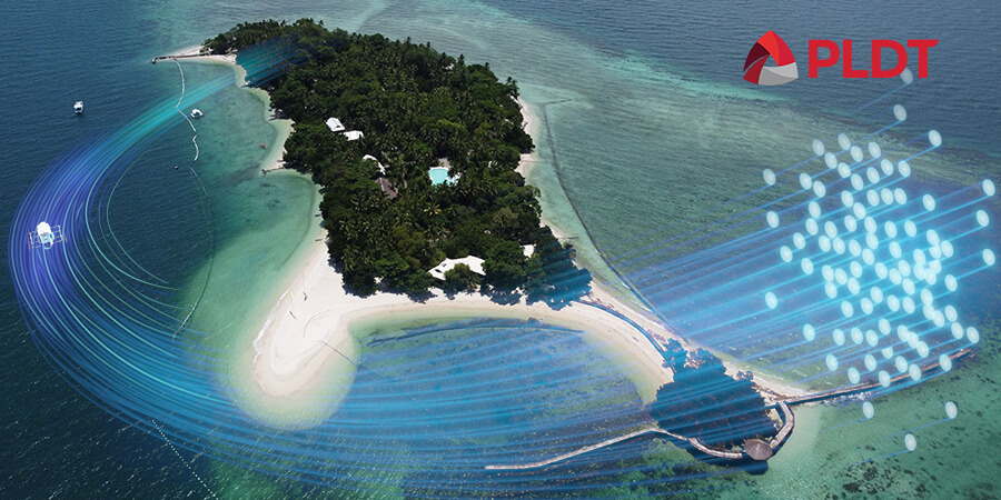 PLDT Sets Up FTTH on the Island of Samal